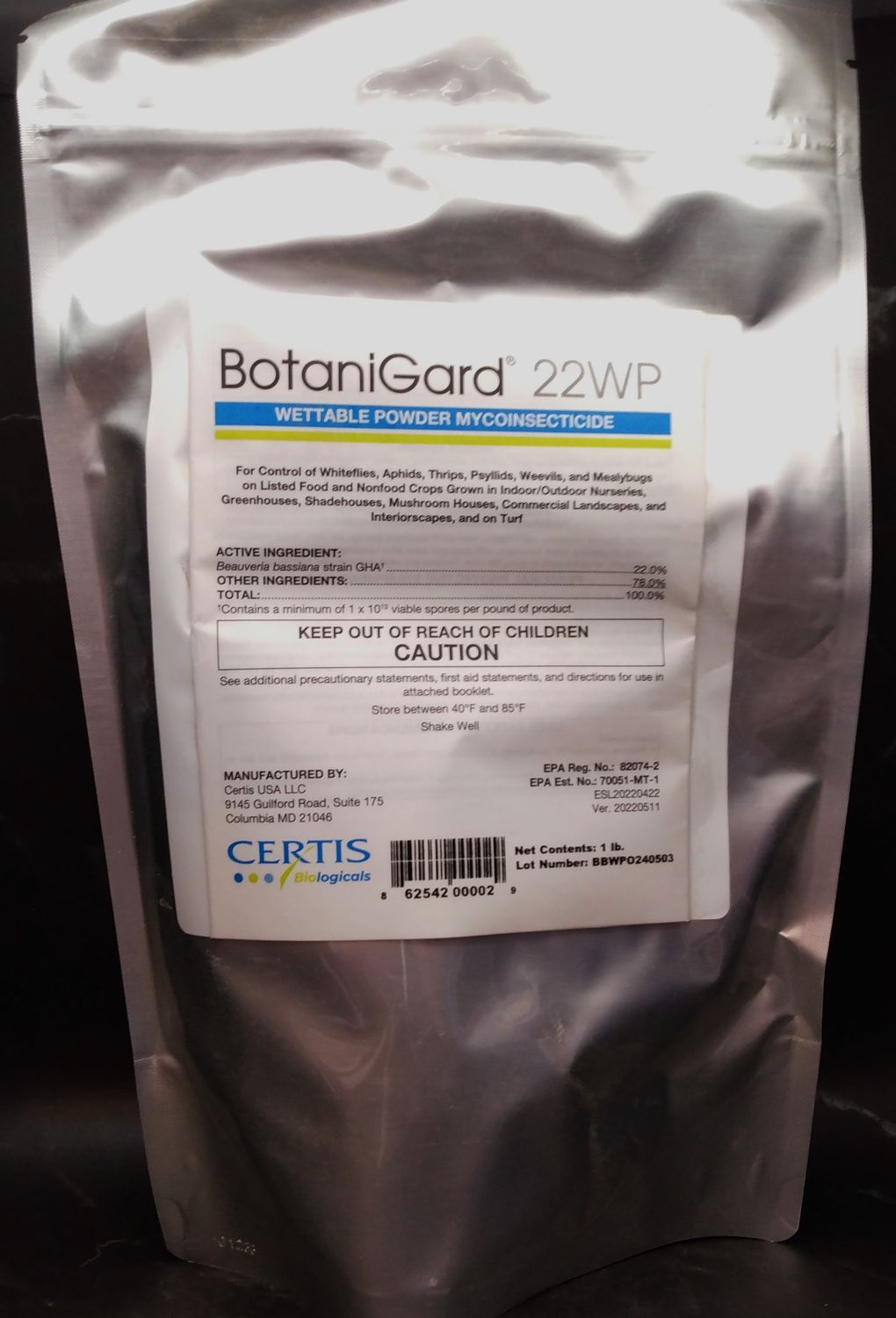 Botanigard 22WP, 1 lb
