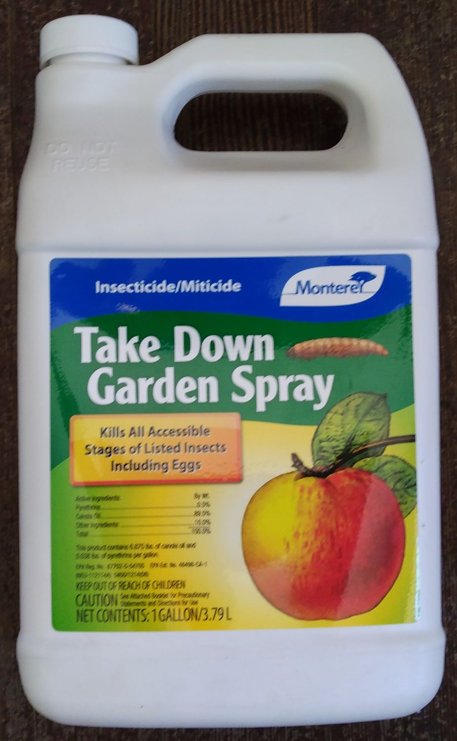 Monterey 1 Gallon Concentrate Monterey Take Down Garden Spray
