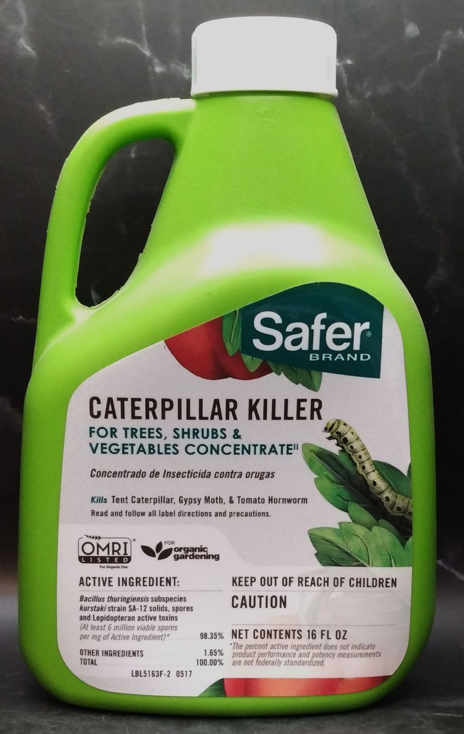 Safer Caterpillar Killer, Conc., 16oz