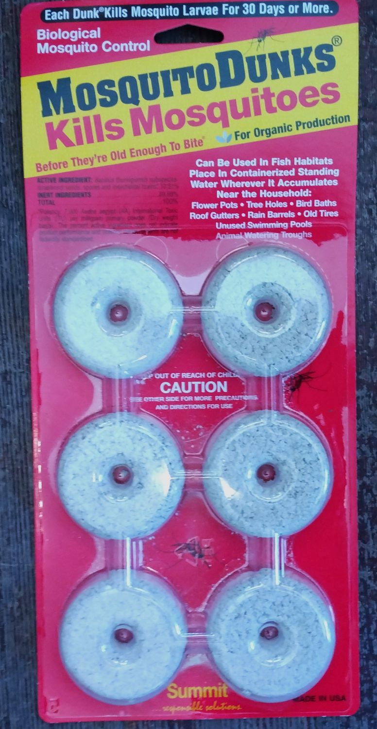 thumbnail image 2 of Summit Mosquito Dunks - 6 Pack - Biological Mosquito Killer For Standing Water 2 of 3