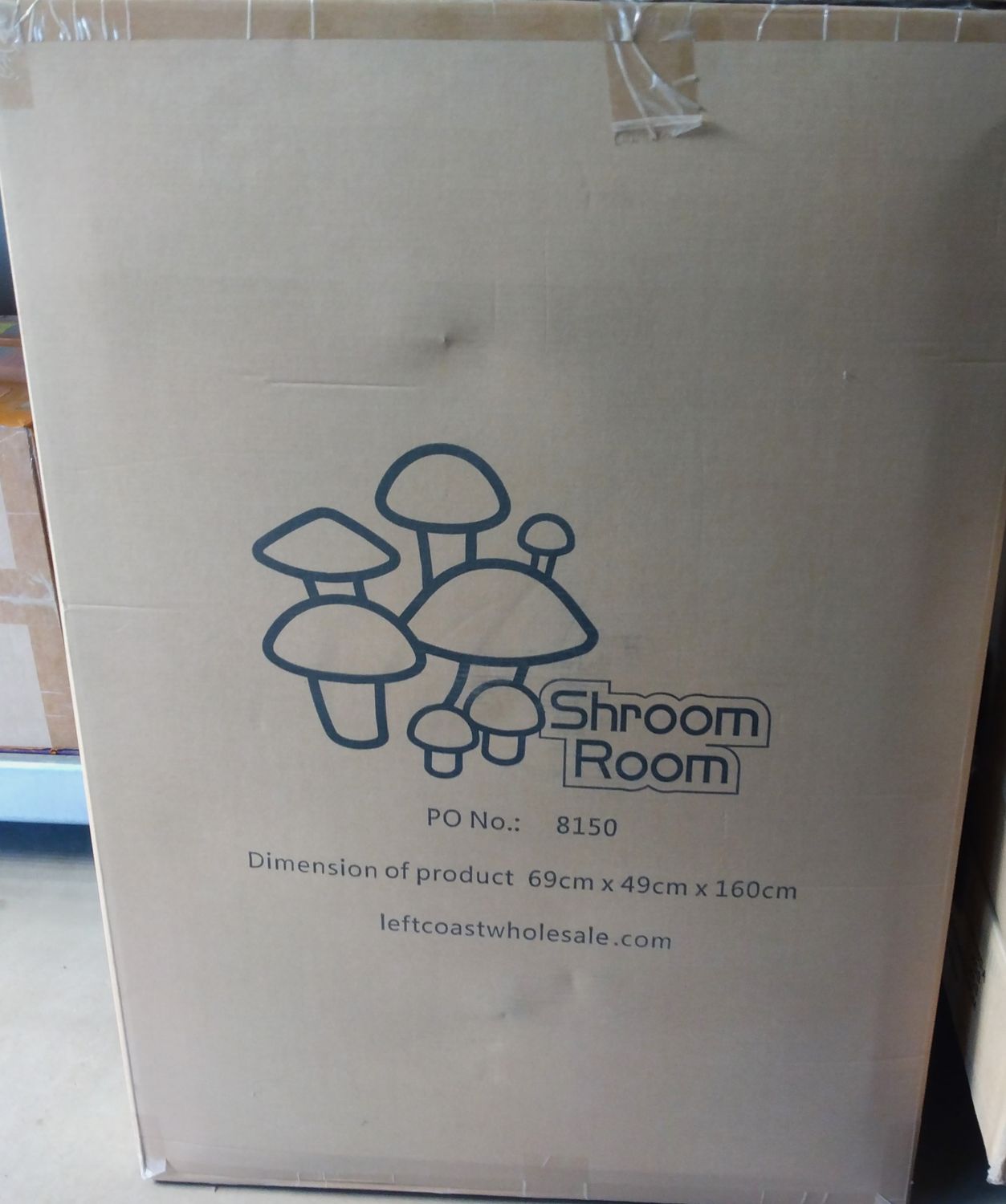 ShroomRoom Mushroom Tent, Small (69cm*49cm*160cm)