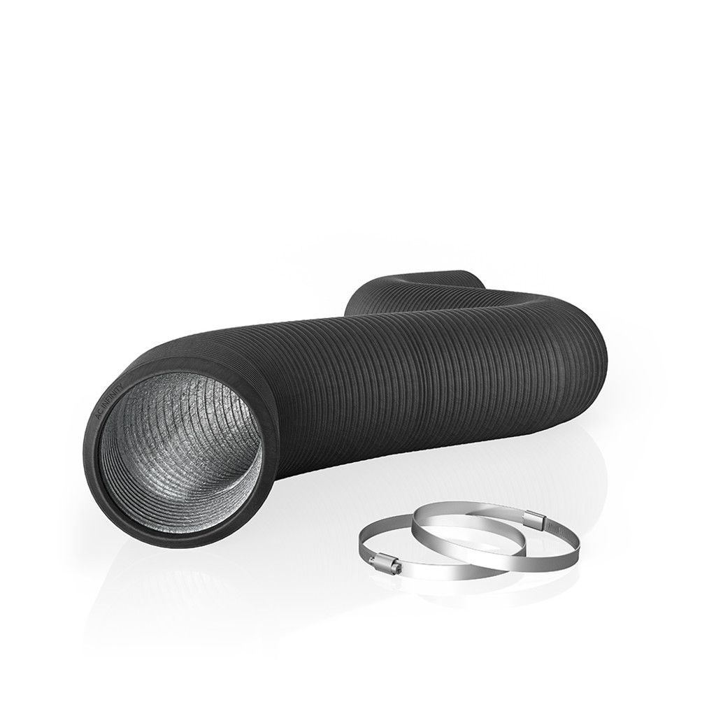AC Infinity Flexible 6-Inch Aluminum Ducting Four-Layer Protection Long for Heating Cooling Ventilation and Exhaust