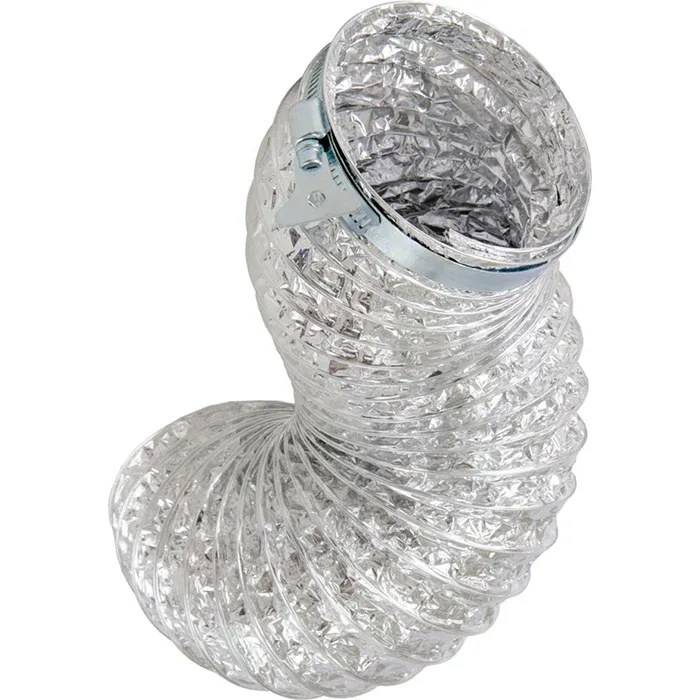 Active Air  8&quot; X25&#39; Premium Ducting Silver