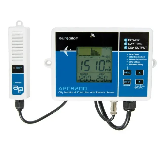 Autopilot Apc8200 Co2 Monitor Controller W/ Remote Sensor
