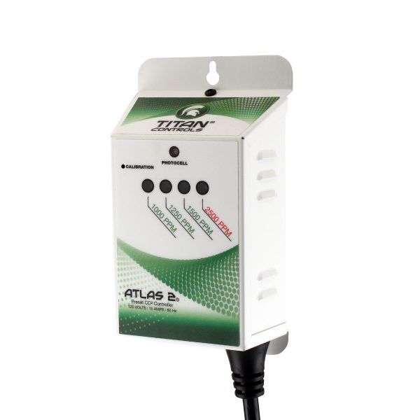Titan Controls Atlas 2, Preset CO2 Monitor/Controller