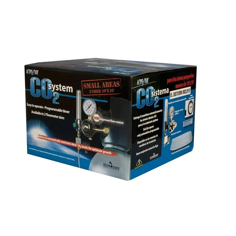Active Air CO2 System w/ Timer, 0.2-2cuft/hr
