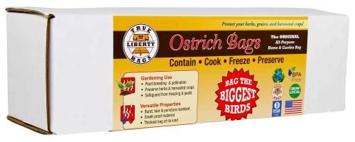 True Liberty TLBO25 38 x 40 Inch Clear Nylon Ostrich Food Storage Bags