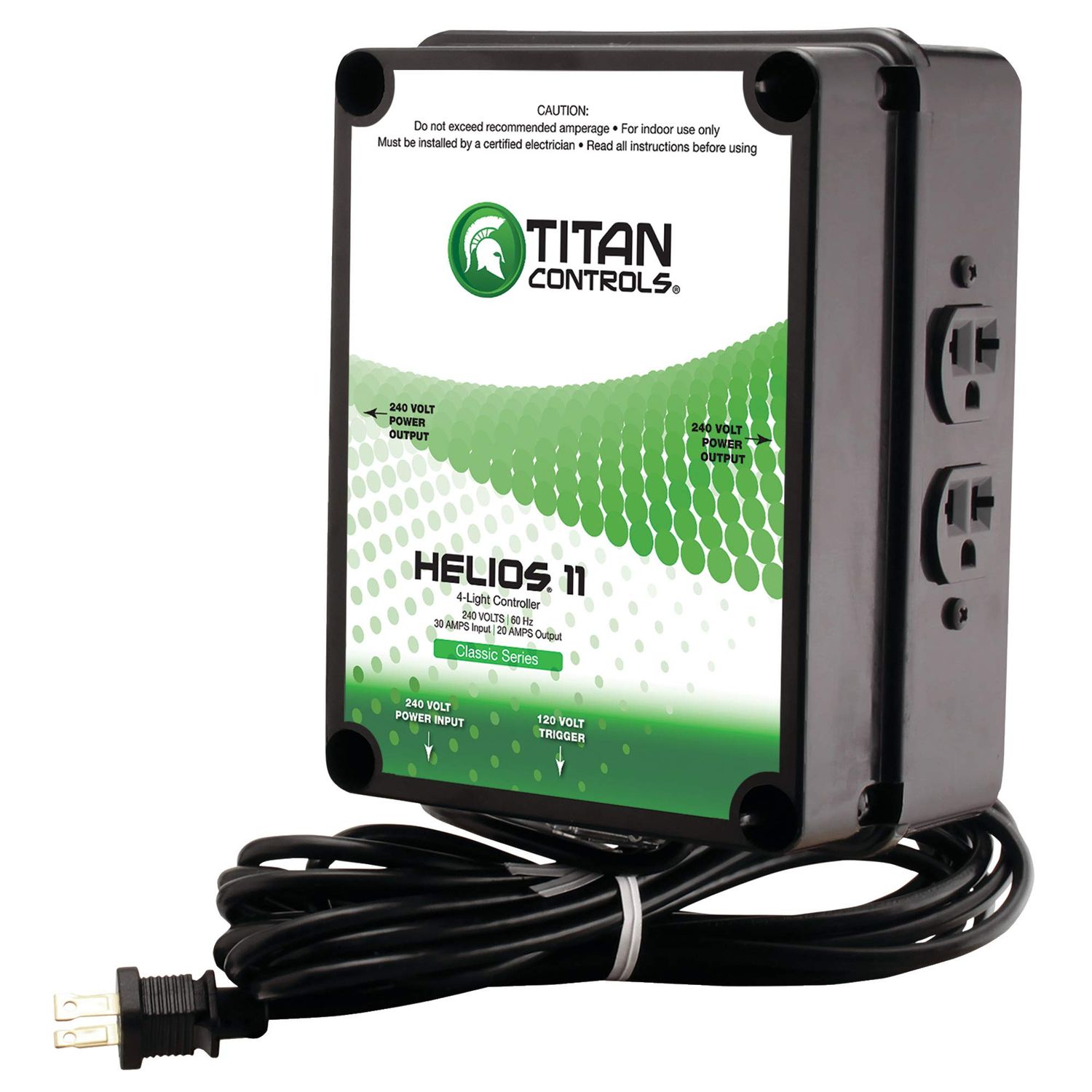 Titan Controls Helios 11 - 4 Light 240v W/ Trigger Cord