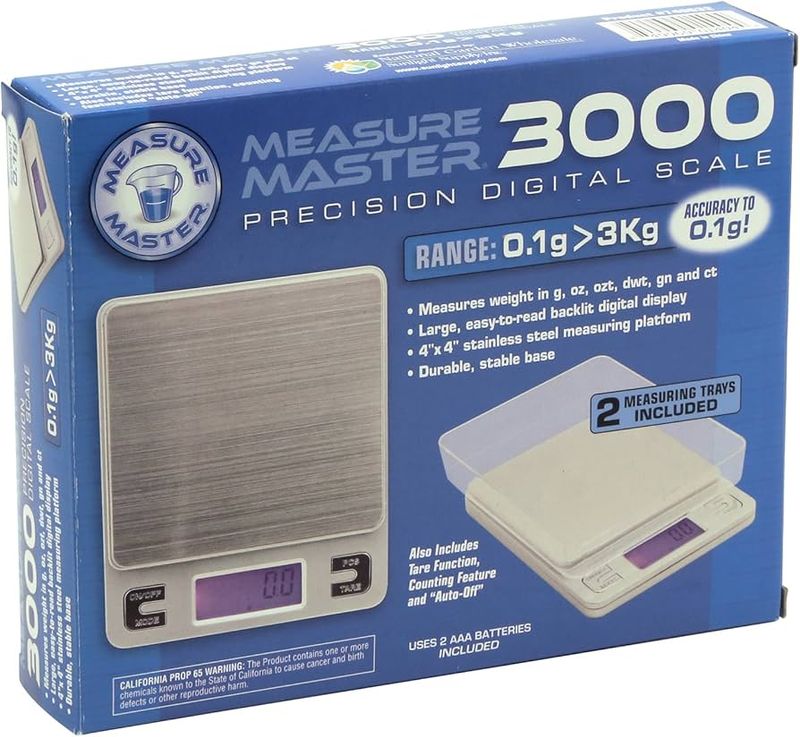 Measure Master 3000 Precision Digital Scale