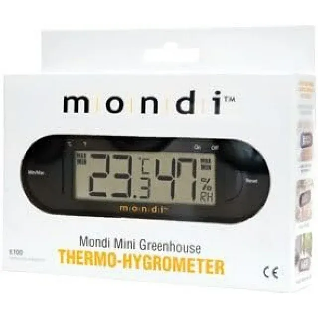 Mondi Mini Greenhouse Thermo-Hygrometer