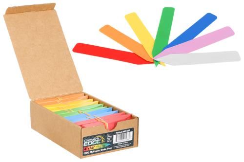 GE Plant Stake Labels - Multicolored (1000/Box)