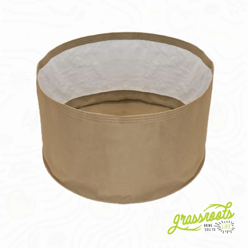 Grassroots Living Soil Fabric Pot, 3 Gallon