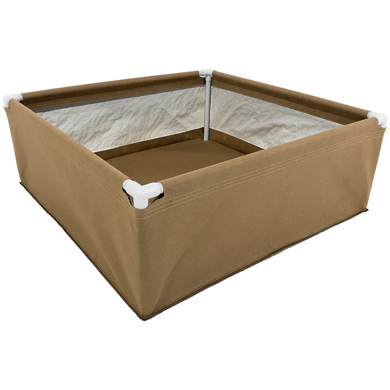 Grassroots Living Soil Bed - 3&#39;*3&#39;*1.5, Trellis Fittings
