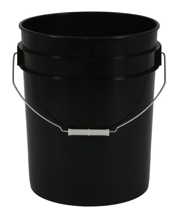 Gro Pro 5 Gal Black Bucket w/Handle