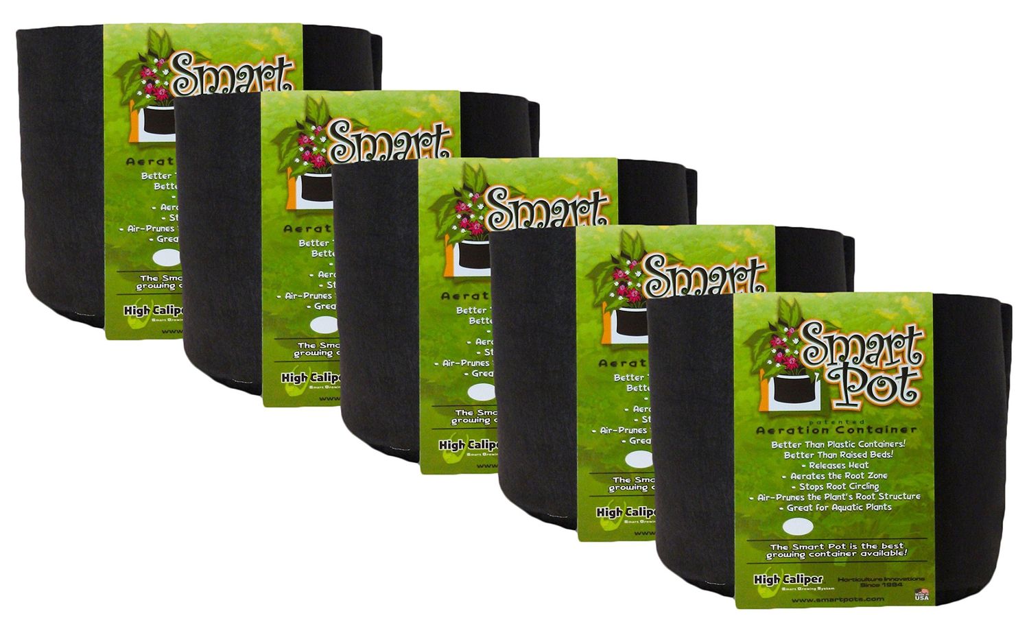 Smart Pot, Black, 2 Gal.