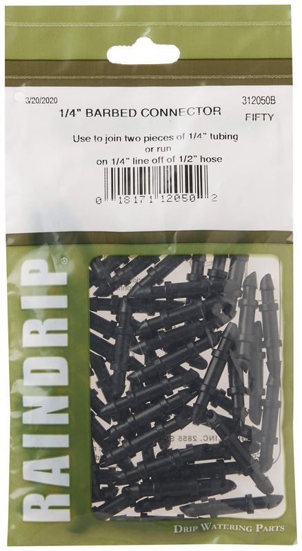 1/4 Barbed T pact of 50