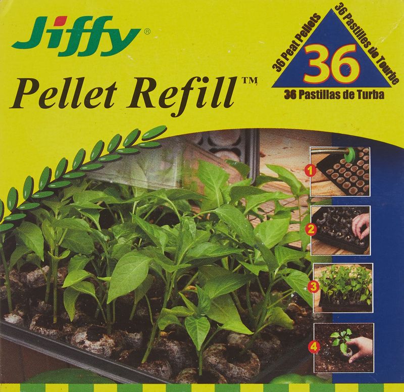 Jiffy 36mm Plant-Based Peat Pellet Refill