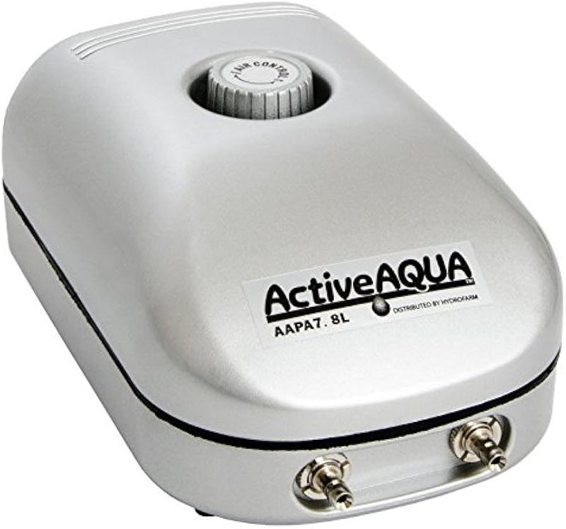 Active Aqua 2 Outlet Air Pump, 7.8L/minute
