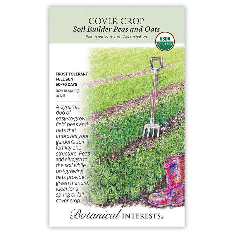 Cover Crop Peas And Oats