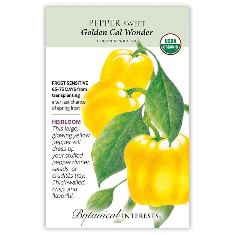 Pepper Sweet Golden Cal Wonder