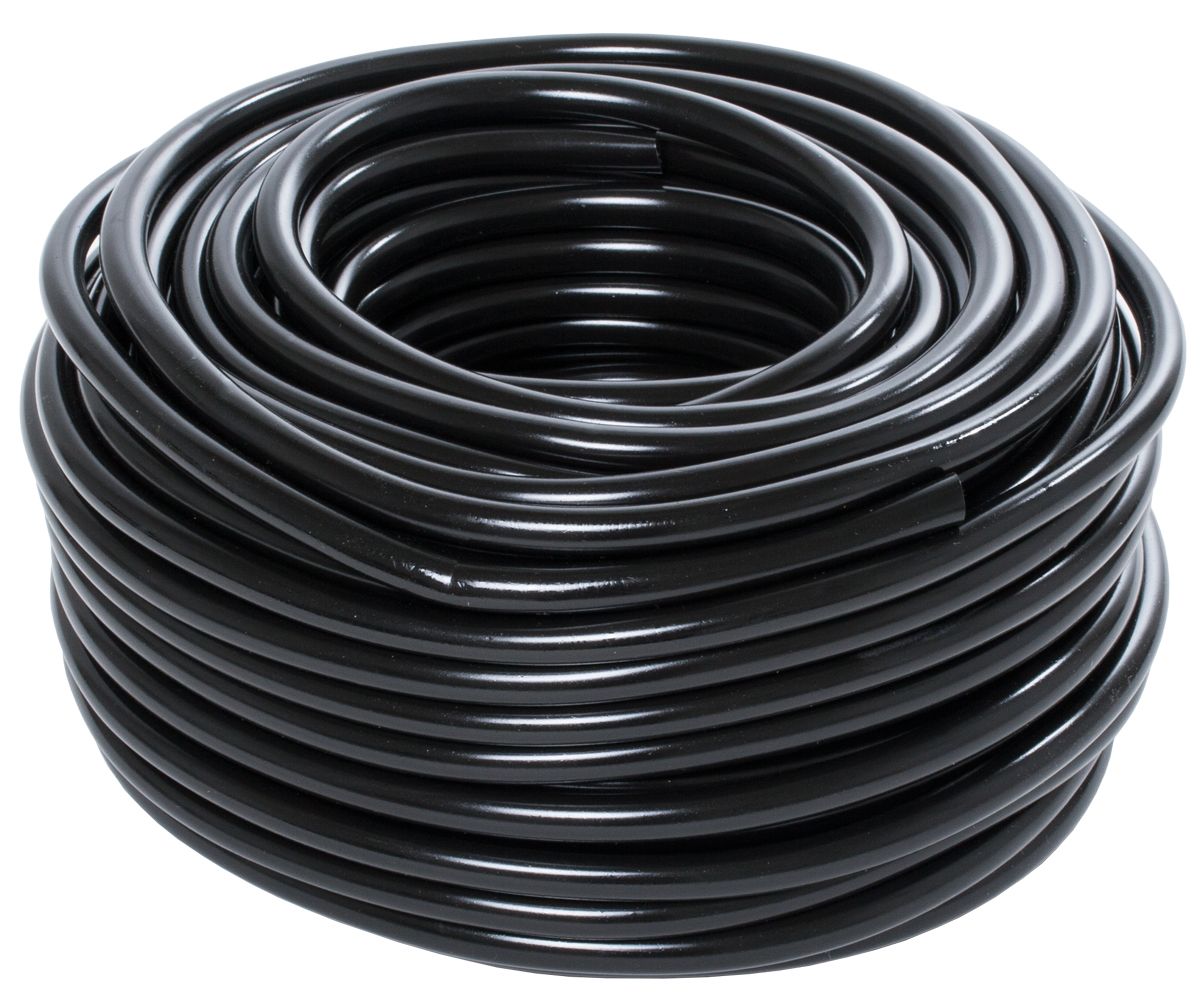 1/4 OD Black Tubing, 100'