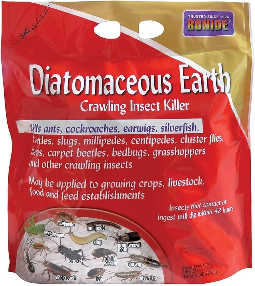 Diatomaceous Earth Crawling Insect Killer, 5 lbs