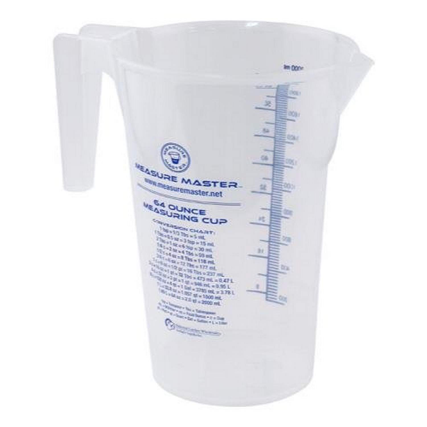 Measure Master Graduated Container, Round 64 oz