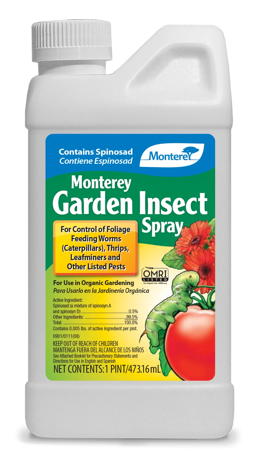 Monterey Garden Insect Spray Pesticide with Spinosad Concentrate oz