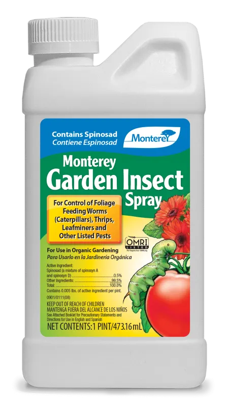 Monterey Garden Insect Spray Pesticide with Spinosad Concentrate oz