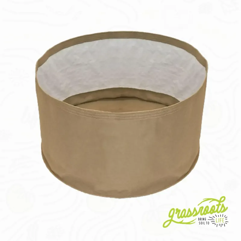 Grassroots Living Soil Fabric Pot, 5 Gallon
