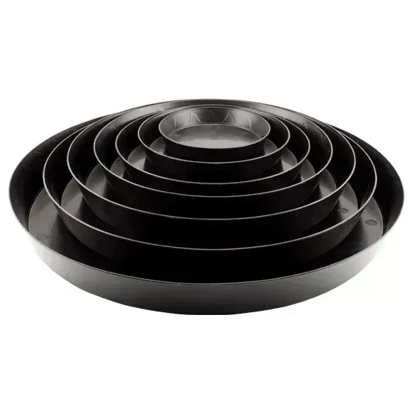 Gro Pro Black Saucer, 14"