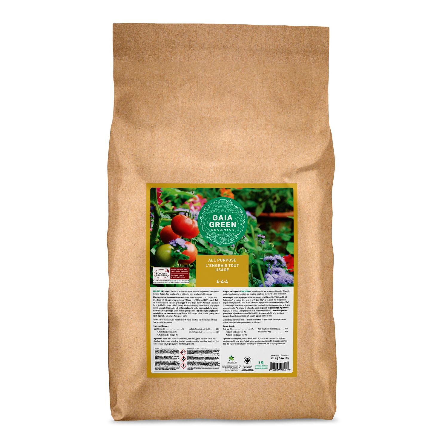 Gaia Green All Purpose 20kg