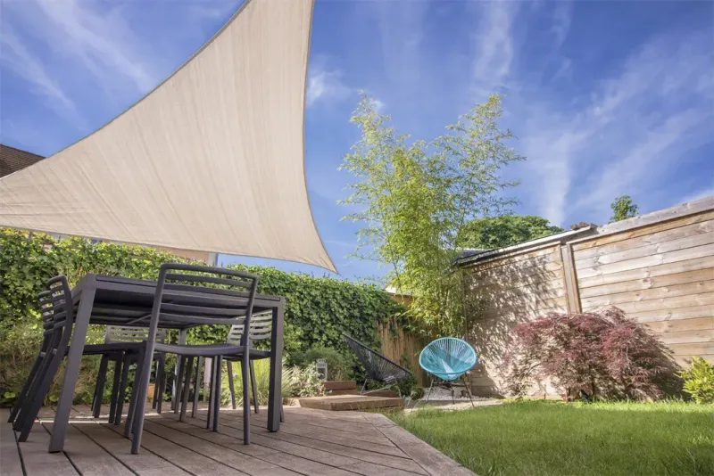 Coolaroo Ready To Hang Shade Sail 10ft White