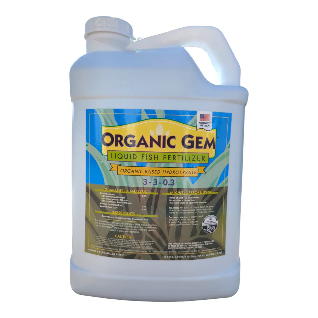 Fish Hydrolysate 1 Gal