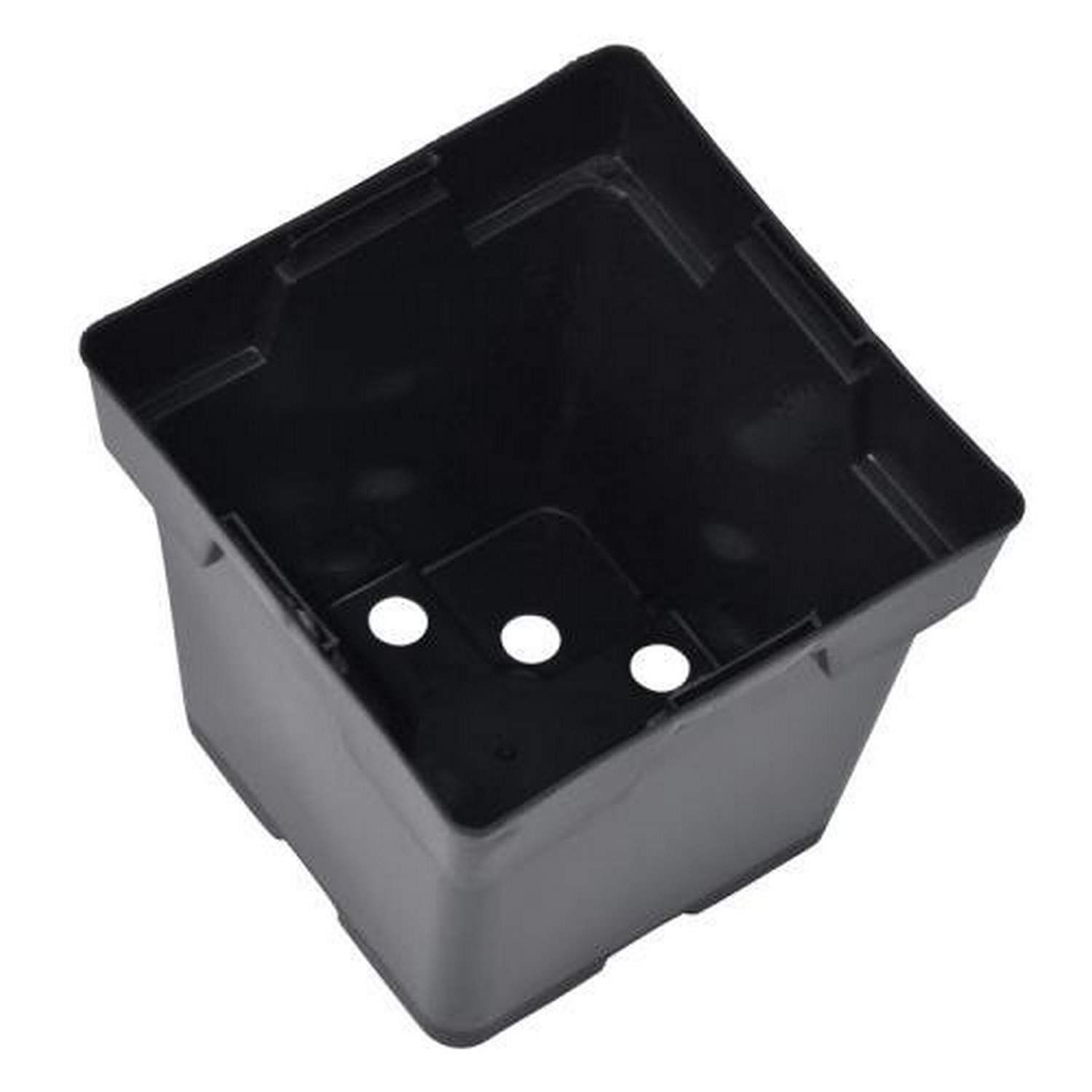 3.5 Inch Square Deep Pot W/tag Slot