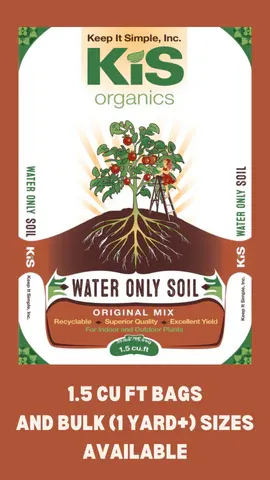 KIS Organics Water Only Soil Mix 1.5cf