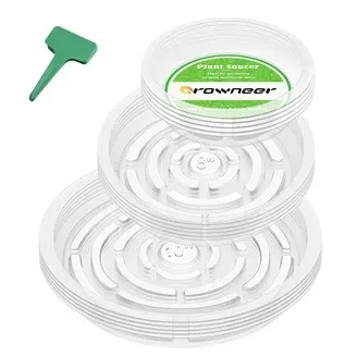 15" Clear Plant Saucer