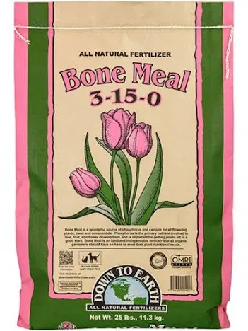 Down To Earth Bone Meal 3-15-0 40lbs
