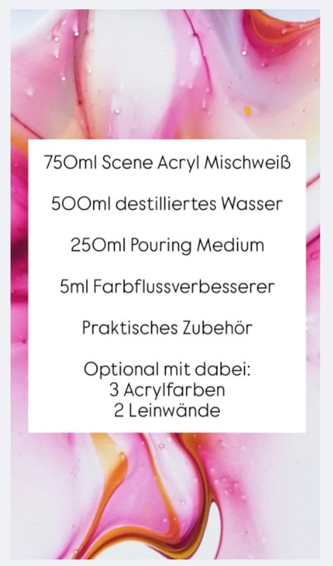 Starter Set Fluid Art