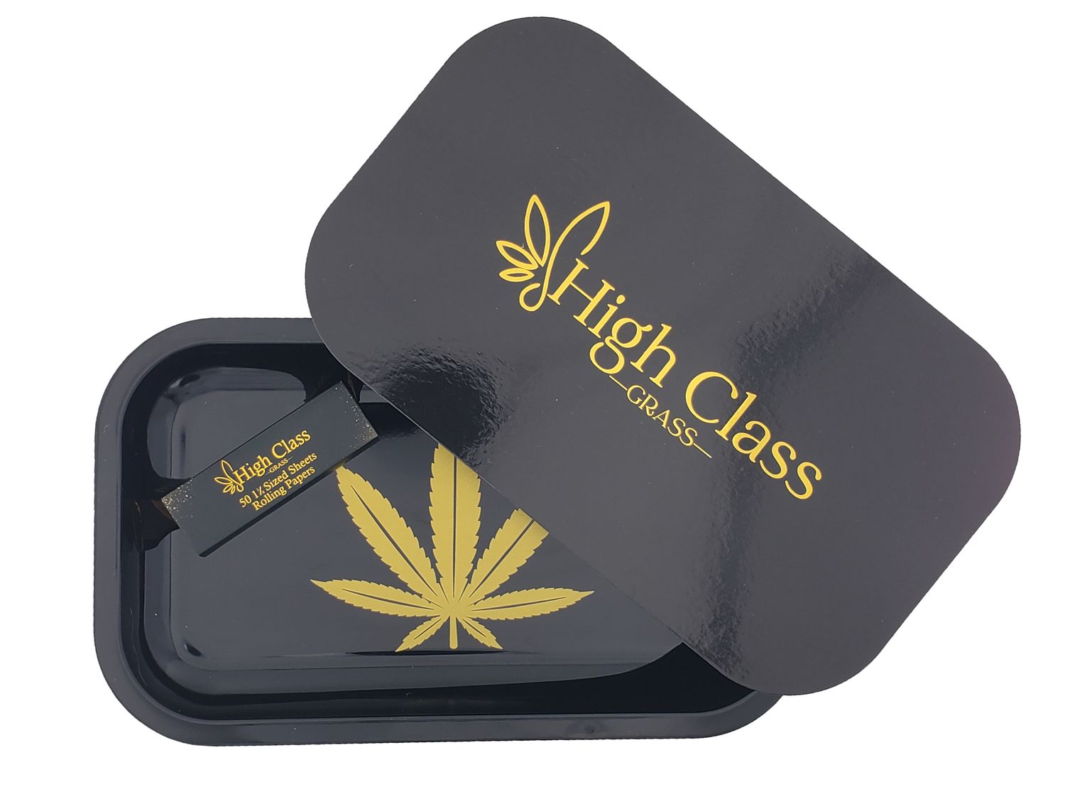 Rolling Tray With Magnetic Lid