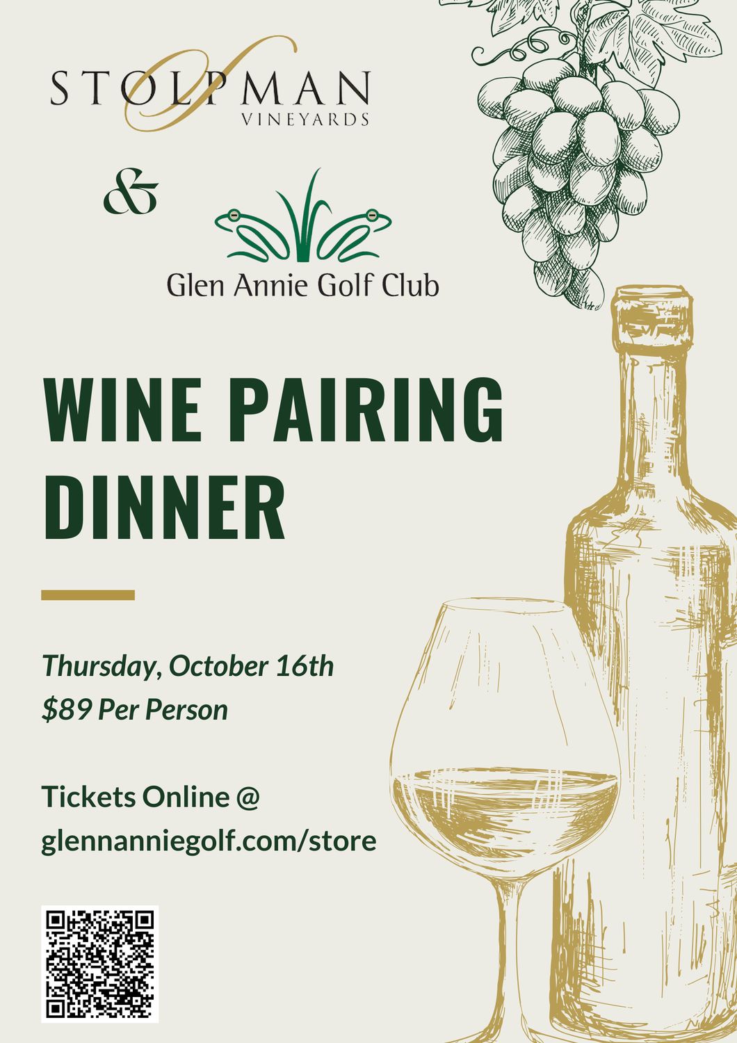 Stolpman Wine Dinner (Thursday, October 16th)