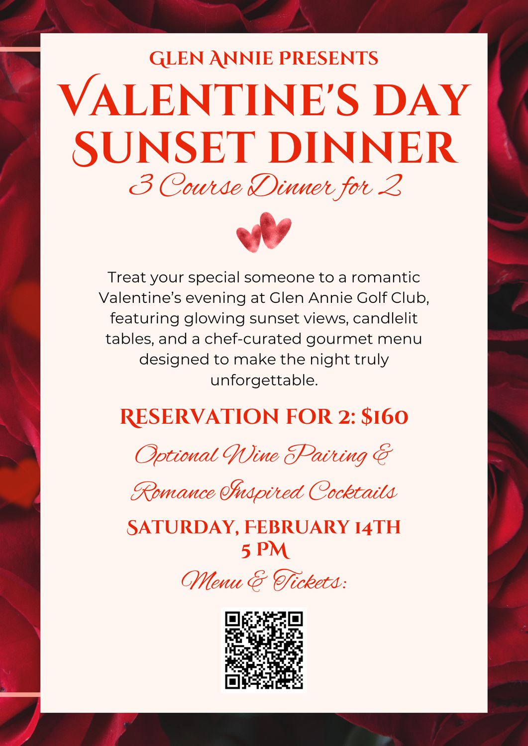 Valentine's Day Dinner for Two