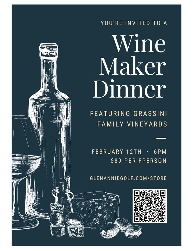 Grassini Family Vineyards Wine Dinner (Thursday, February 12th)