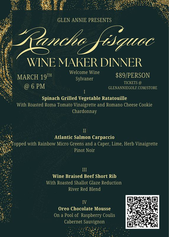 Rancho Sisquoc Wine Maker Dinner