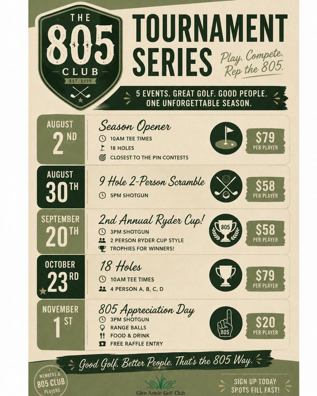 805 Tournament Series