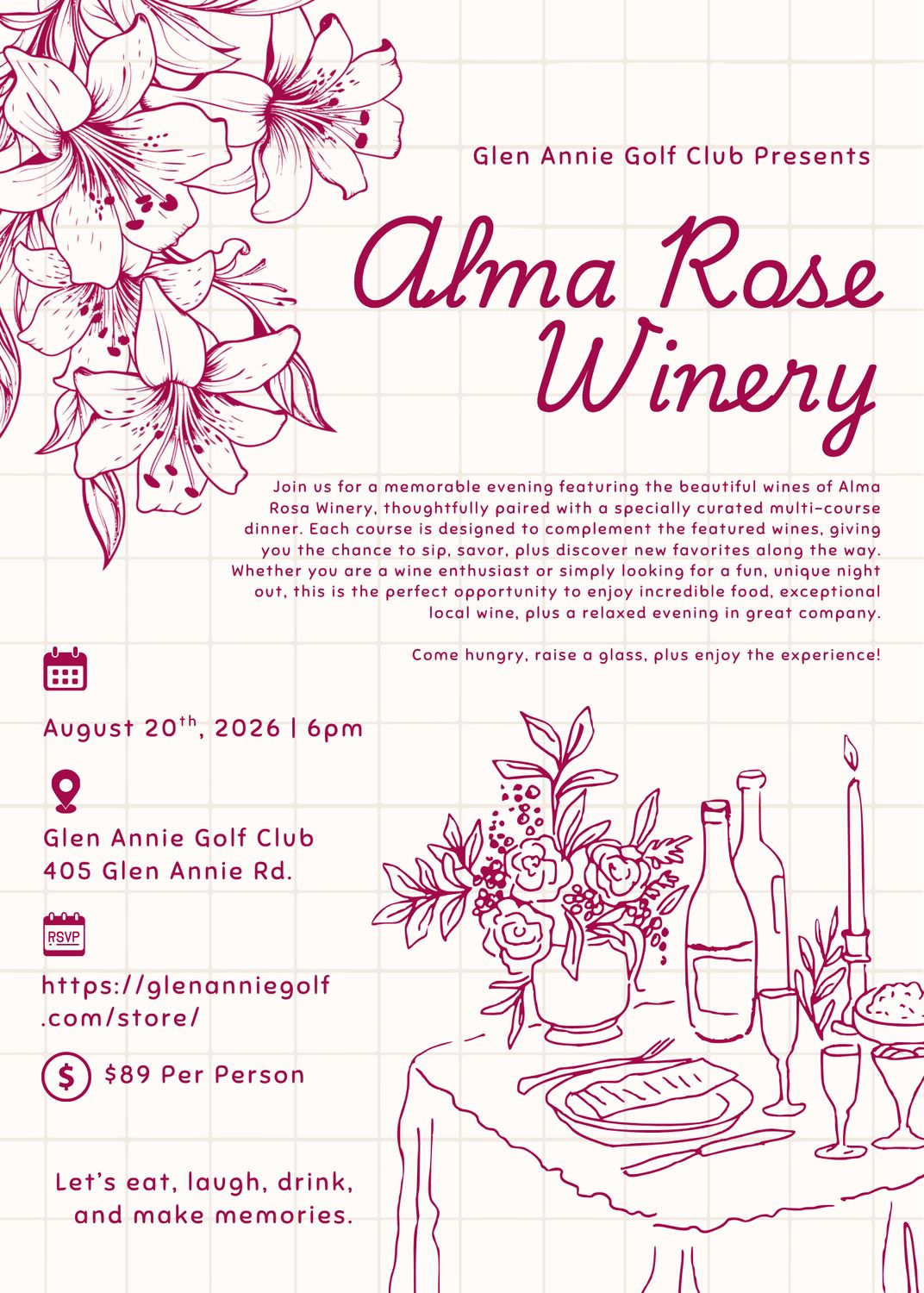 Alma Rosa Winery - Wine Maker Dinner