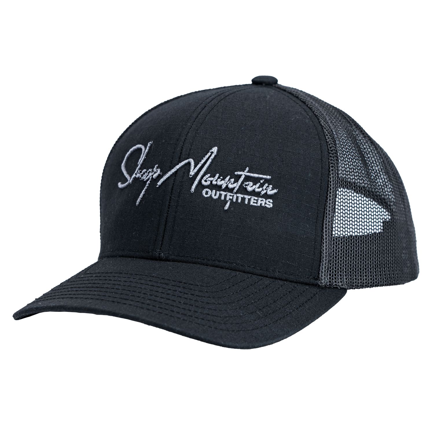 Black SMO Stitched Snapback