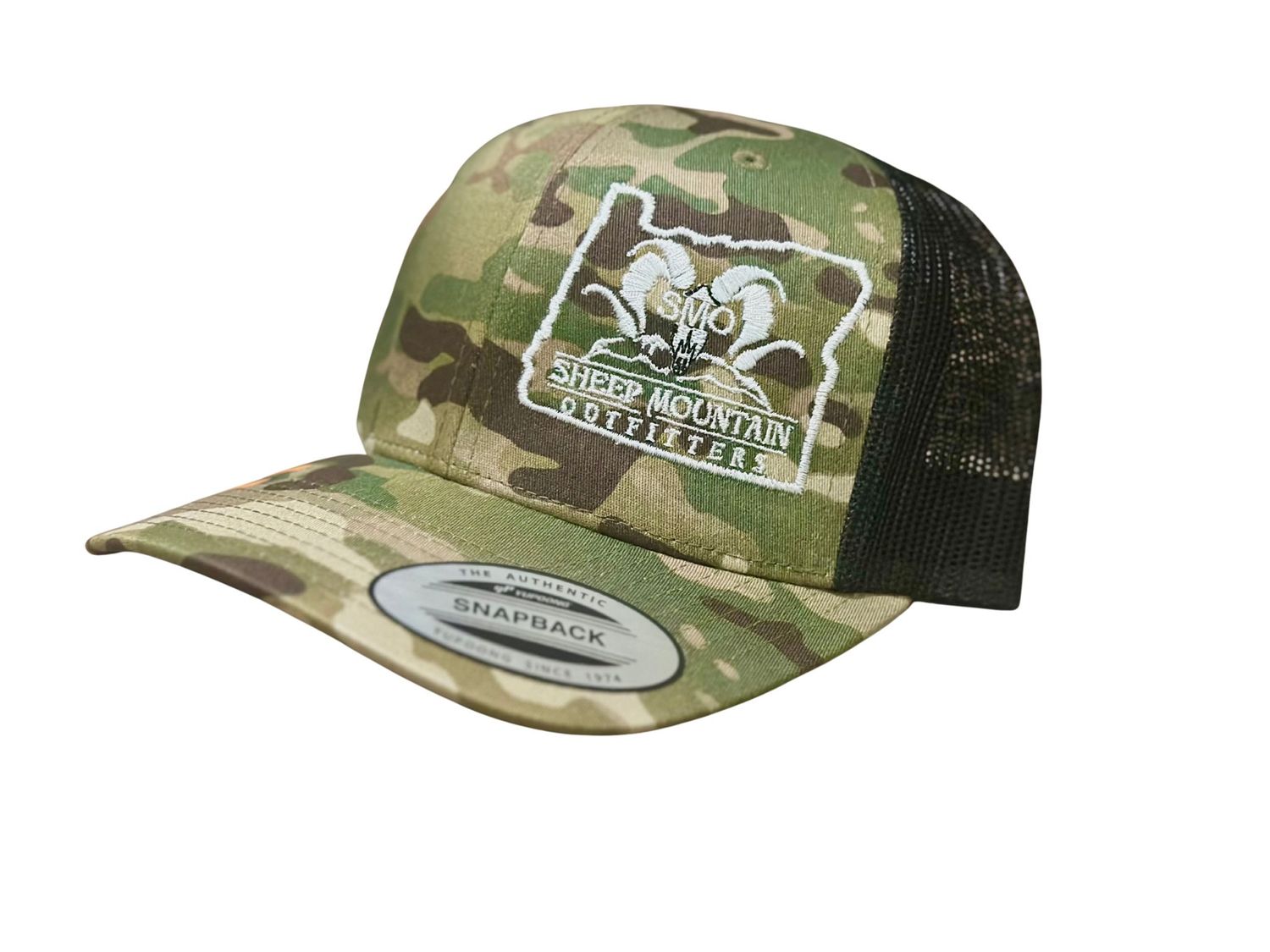 Camo SMO Logo Snapback