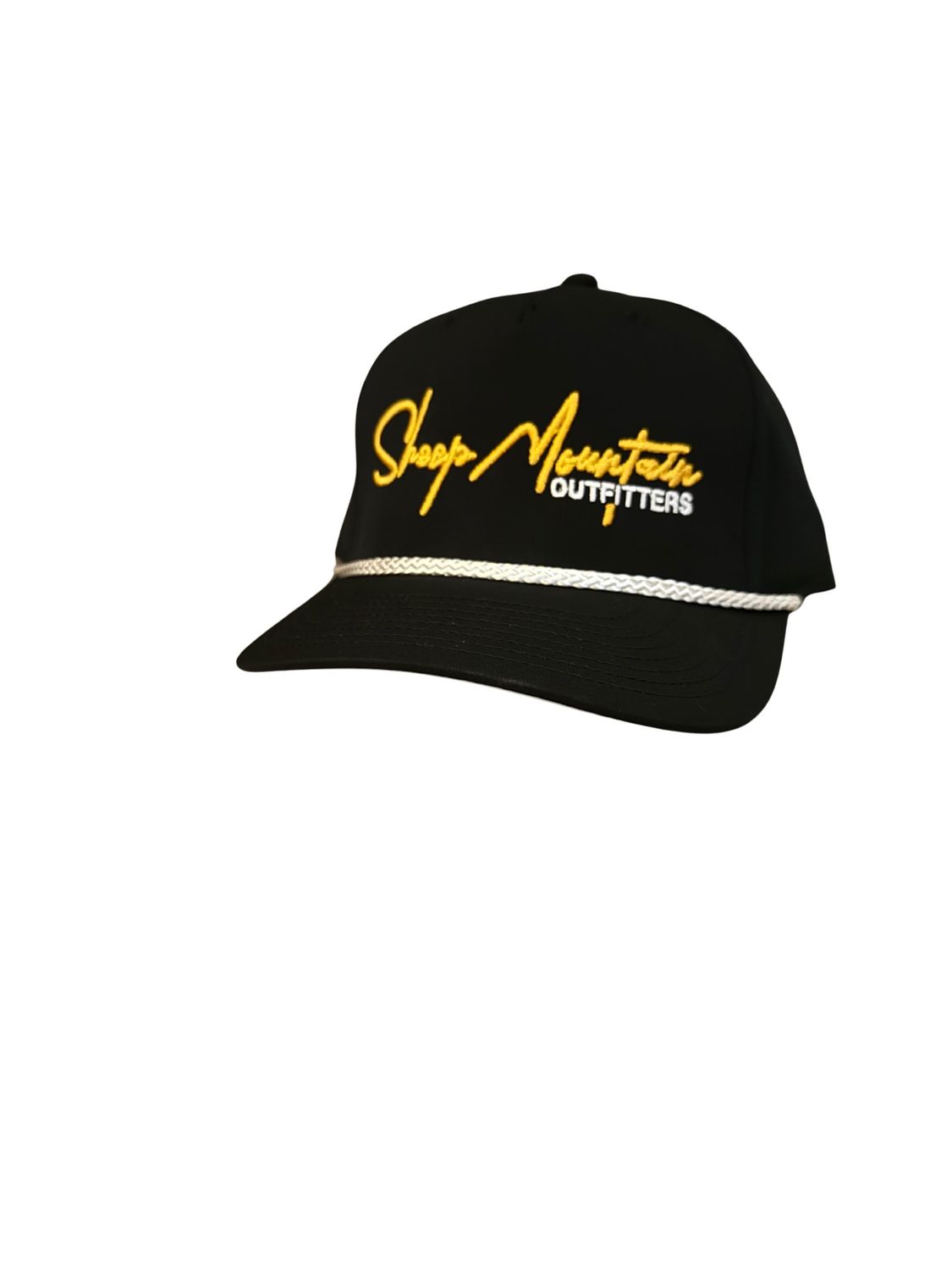 Black SMO Rope Snapback