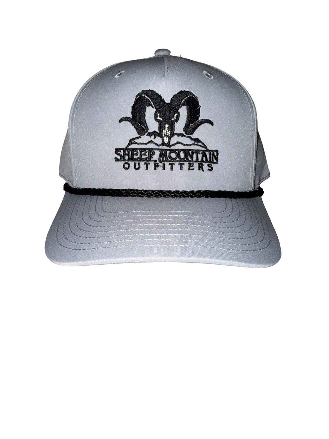 Grey SMO Rope Snapback